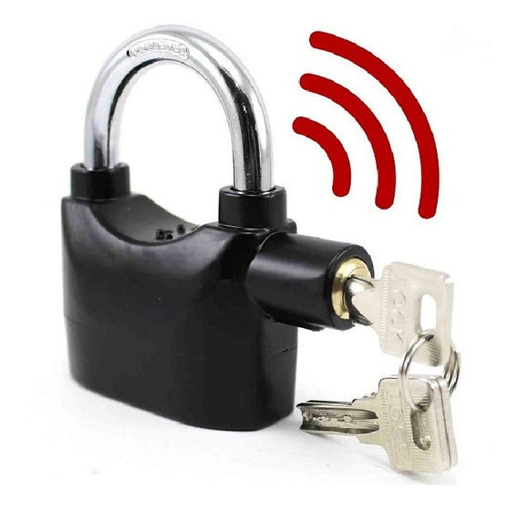 Candado con alarma